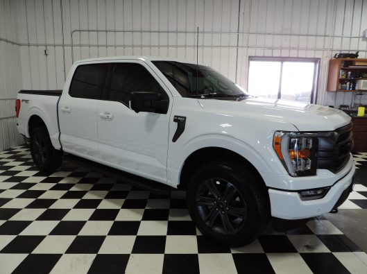 2023 Ford F150 White Crew 007