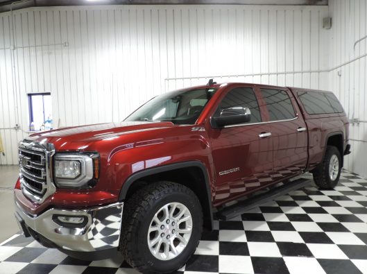 2017 GMC Sierra Crew Maroon 002