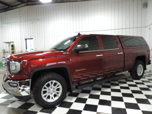 2017 GMC Sierra Crew Maroon 003