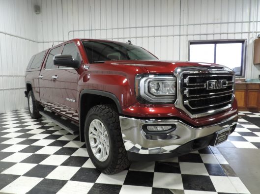 2017 GMC Sierra Crew Maroon 008