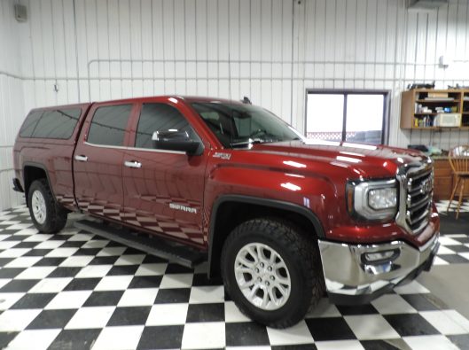 2017 GMC Sierra Crew Maroon 009