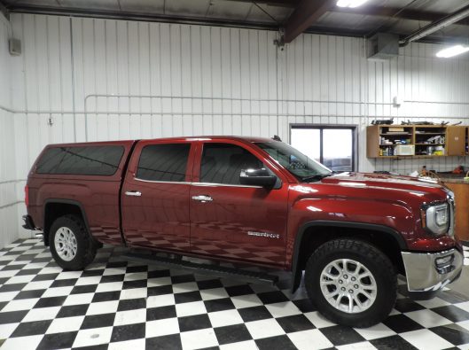 2017 GMC Sierra Crew Maroon 010