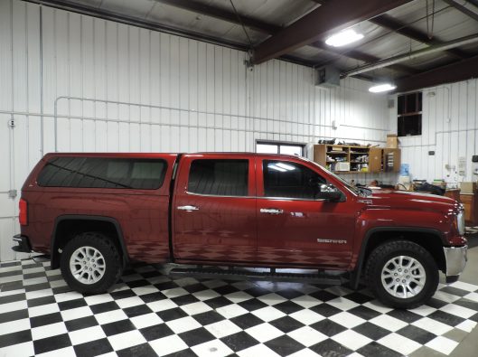 2017 GMC Sierra Crew Maroon 011