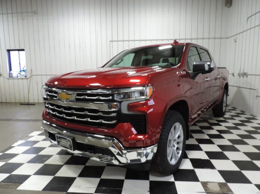 2024 Chev Silverado Red DuraMax 001