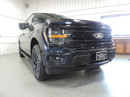 2025 Ford F150 AntiMatter Blue 007